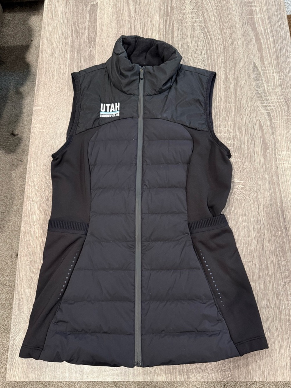 Utah Black Down For It Lululemon Vest